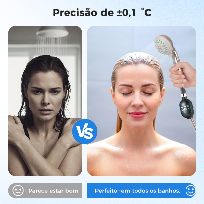 Pomo de Duche Filtrante Premium 🌡️ 💧