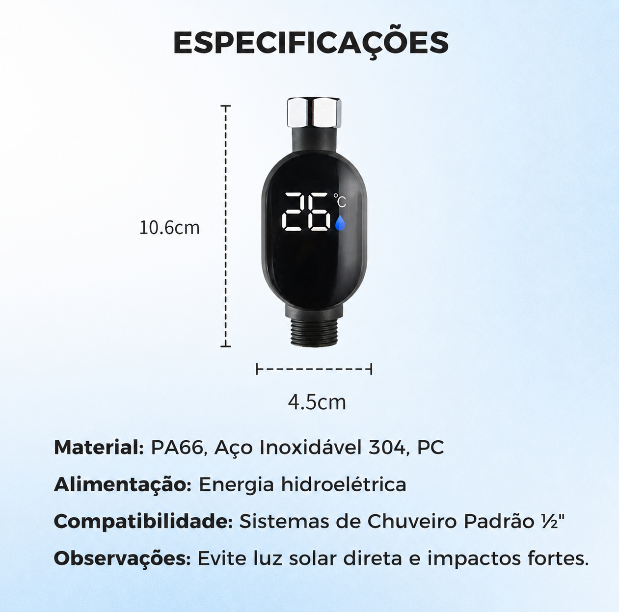 Termómetro Digital Inteligente🌡️ 💧